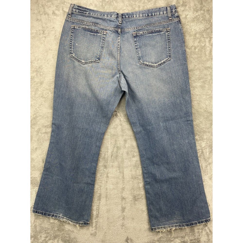 MossIssue Men's Jeans Size 40X30 (Actual 40x29) Blue Denim Baggy Button Fly - Picture 9 of 12
